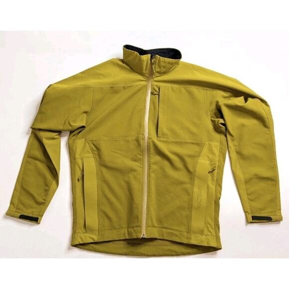 Arc'teryx Vintage Yellow Arc'teryx Javelin Gore-tex Jacket Made in Canada Sz S - Picture 1 of 13